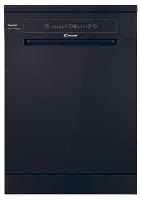 13 Place Setting, C Energy Rated, Freestanding, CF 3C9E0B-80, Start Delay 3-6-9 h, 49' Rapid Cycle, Maxi Tub, Speed Drive Inverter Motor, W x D x H (mm) 597x598x850 Full Size Dishwasher - Black