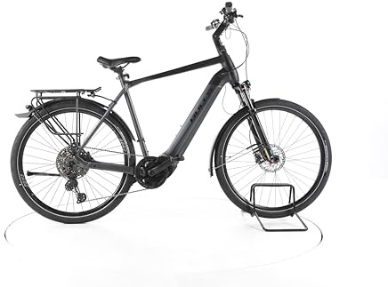 Bulls E Bike Cross Rider EVO 2 Trekking E-Bike Herren 28 Zoll Elektrofahrrad, Bosch 85 Nm 750 Wh, 11 Gänge, Hydraulische Scheibenbremse 186-196 cm schwarz (Generalüberholt)