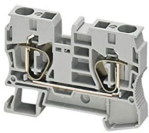 Schneider Electric TRR Reihenklemme Grau, 10mm², 800 V / 57A, Feder, Packung a 50 Stück