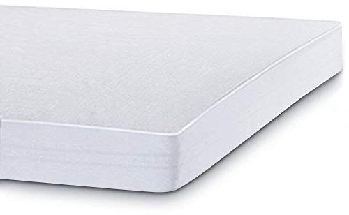 Bedecor Doppelpack Matratzenschoner Wasserdicht Wasserundurchlässige Matratzenauflage Natürlicher Tencel 90x200 cm Weiß