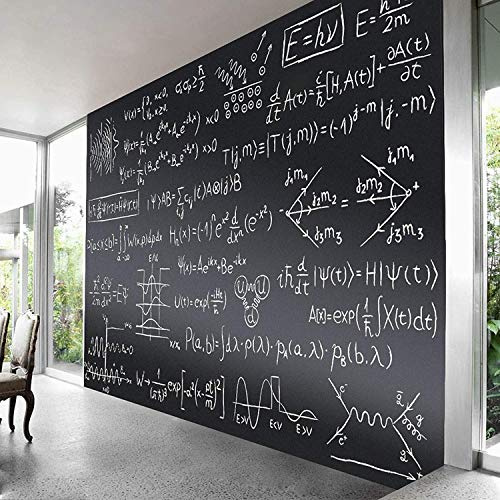 ZHIDIAN Magnetic Chalkboard Contact Paper for Wall, 60 x 36 Non-Adhesive Back Chalkboard Wallpaper, Blackboard Wall Sticker with Chalks for Home/School/Playroom