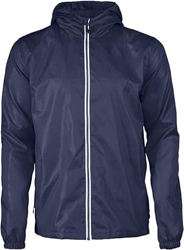 Giubbino Taglie Forti Uomo Estivo spolverino Oversize Fino 6XL No Maxfort (3XL, Blu)