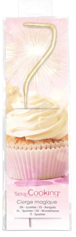 ScrapCooking - Cierge magique XXL chiffre 7 - Catégorie F1-4817