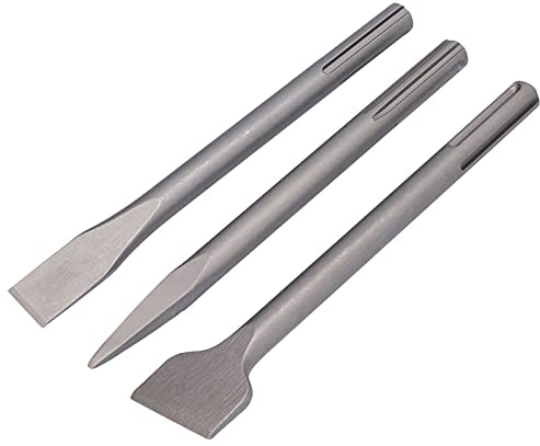 Kit de Cincel, Brocas de Martillo Rotativo Resistentes a la Torsión, Tamaño Estándar para para Herramientas Eléctricas para(SDS MAX (cinco hoyos))