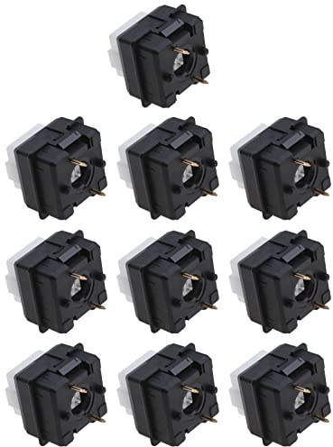 VGOL - 10 botones Romer G-Switches - Eje de llave compatible con Logitech G910/G810/G413/G513/G512/G310/K840/PRO teclado mecánico