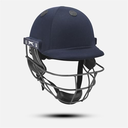 Slazenger V2 Series Helmet Small Junior Navy Small Jnr (48-52cm)