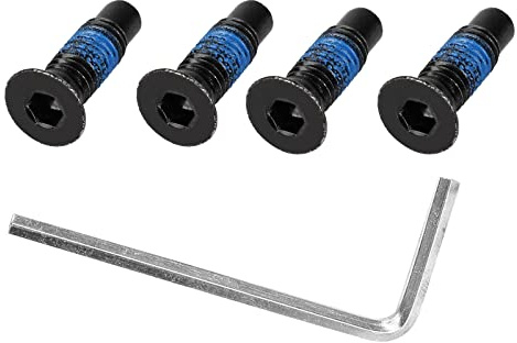 Fututech 4 tornillos para Xiaomi M365 Pro Pro2 1S Mi3 tornillos de repuesto para Segway Ninebot Max G30 ES Serie F Accesorios piezas de repuesto Scooter eléctrico