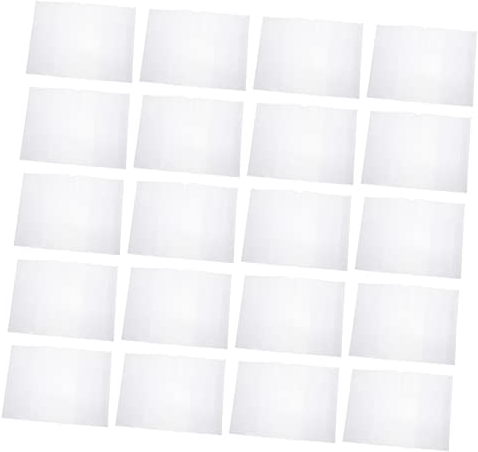 SHINEOFI 50stücke Transparente Pet Buchumschläge Abriebfeste Und Reißfeste Buchschutzhüllen Wasserabweisende Buchprotektoren
