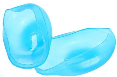 Yardenfun Silikon Ohrschutz zum Haarefärben für Zuhause Wiederverwendbarer Gehörschutz in Blau Schützt Ohren vor Haarfärbemittel für Persönlichen Gebrauch