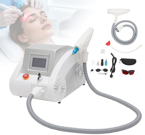 DioPaiB professionell lasertatueringsmaskin 1064 nm, ögonbryn pigmentborttagning tatuering borttagning 310 W, tatueringsborttagningsmaskin set, ansikte skönhet maskin för salong