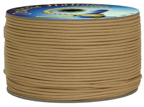 Corderie Italiane 006059080 Cordino Colorato Hobby, beige, 2.5 mm, 25 mt