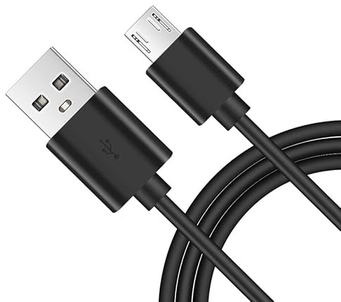 Levitantes Câble noir USB 2.0, type A/M-Micro B/M, 0,8 m