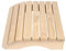 MagiDeal Oreiller de dossier de sauna Appui-tête de sauna en bois, dossier ergonomique, accessoires de fournitures de sauna antidérapants professionnels