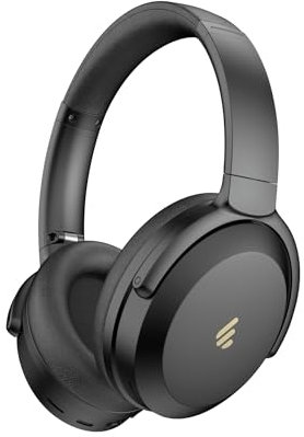Edifier WH700NB Pro Wireless Over-Ear Headphones with -43dB Active Noise Cancellation, Hi-Res Audio, AAC, Bluetooth V5.4, Multi-point Connection, Al Clear Calls, Fast Charging, Foldable - Black