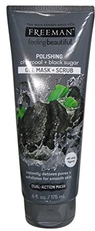 Freeman Facial Charcoal & Black Sugar Polish Mask 6oz by Freeman