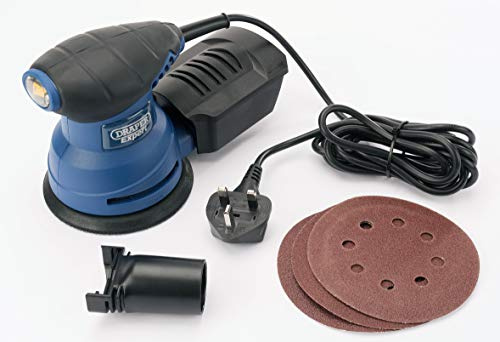 Draper 83639 230W Random Orbit Palm Sander (125mm)
