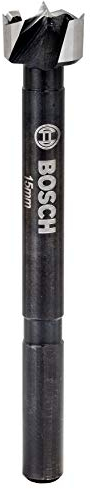 Bosch 1x Forstnerbohrer (Ø 15 mm, Länge 88 mm, Professional Zubehör Bohrer)