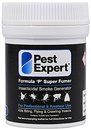 Pest Expert Cockroach Killer Smoke Bomb 11g - Formula 'P' Cockroach Treatment, Maximum Strength & Fast Acting