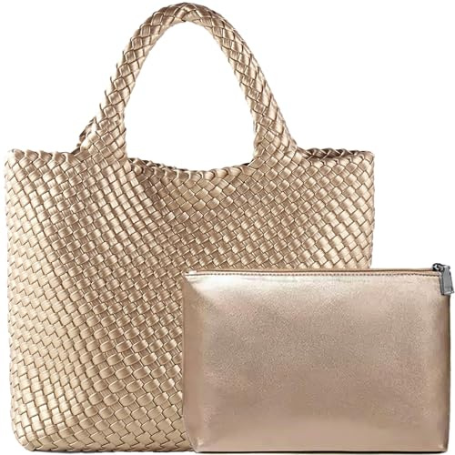JINMANXUE Unisex Fashion Woven Bag Damen-Tragetasche