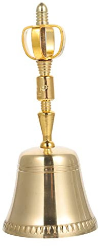 Anneome Glocke Glockenornament Buddha Glocke Tempelversorgung Retro Kupferglocke Dekorationen Handbell Ornament