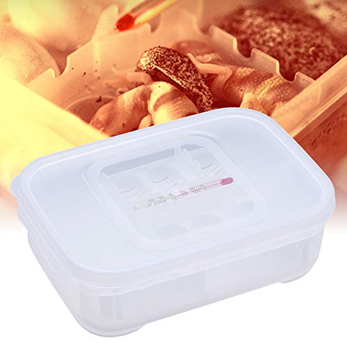 Reptilien-Ei-Inkubator, Transparentes Kunststoff-Reptilienregal, Reptilien-Inkubator, Reptilien-Zuchtbox, Brutkasten Zum Schlüpfen von Gecko-Eidechsen