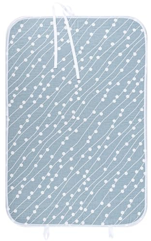 NUZAMAS Tapis de repassage 60 x 90 cm, tapis de planche à repasser portable, tapis de protection pour séchoir à repasser, résistant à la chaleur, tapis pour table à repasser