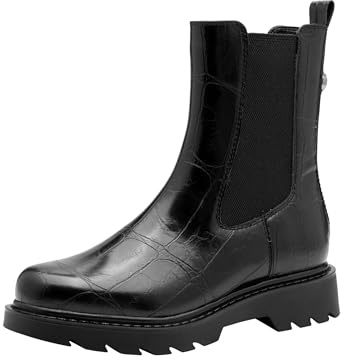Tamaris Damen Stiefel Vegan schwarz 40