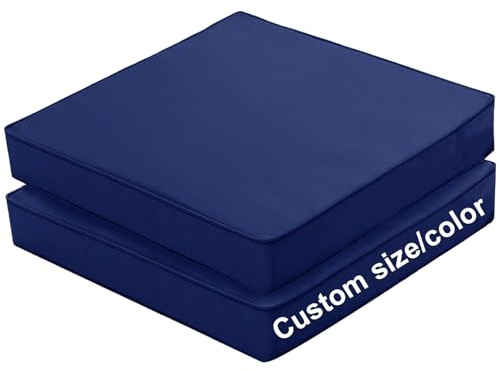 WLXFF Benutzerdefinierte Bankkissen Bankauflage, Gartenbankauflage Abnehmbarem Waschbar, Sitzbank Polsterauflage Eckbank Auflage FüR Gartenbank, Innen Outdoor,8CM