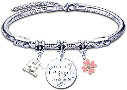 ZYMGUO Bracciale Amicizia Regalo Migliore Regalo per Donna: Braccialetti di Laurea, Compleanno