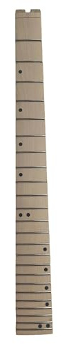 Gitarrenhals Ahorn-Griffbrett für E-Gitarre 24 Bünde kopfloser Gitarrenhals