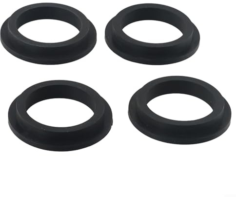 HomeVortex Junta tórica en forma de L de piscina para bomba de filtro de arena Intex, junta de repuesto de motor, arandela de goma negra, modelo 11412, kit de prevención de fugas de agua compatible