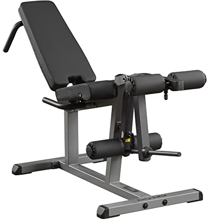 Body-Solid GLCE-365B Beintrainer | Beinstrecker & Beinbeuger | Seated Leg Extension & Supine Curl | Beinstrecker sitzend | Beinbeuger auf dem Bauch liegend | Black-Edition