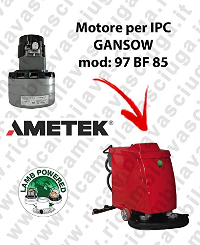 LAMB AMETEK suction motor for floor cleaner IPC GANSOW 97 BF 85