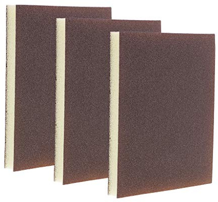 3 Stück Schleifschwamm DIY Kontur Schleifpads sehr fein Schleifpapier - Extra Fein, 400-600 Grit
