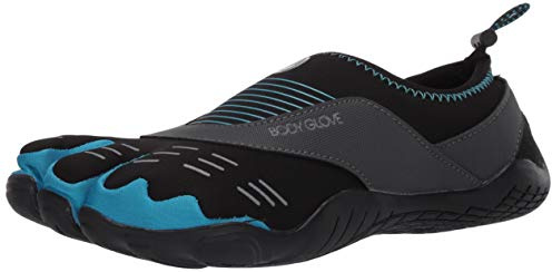 Body Glove Women's Water Shoe, Black/Poolside Azure, 10 M US
