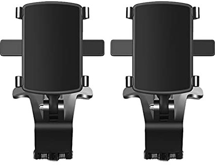 KENGAA Adatta for 360 Gradi Supporto for Telefono Auto Supporto for Smartphone Supporto for Il cruscotto for Auto for Grip Auto Phone Mobile Staffa Fissa (Color : 2pcs)