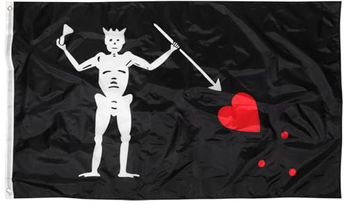 Edward Flag Doppelte Seiten Druck Weißes Skelett Flag Menschliches Skelett Halten Banner Display g Halloween (Schwarz)