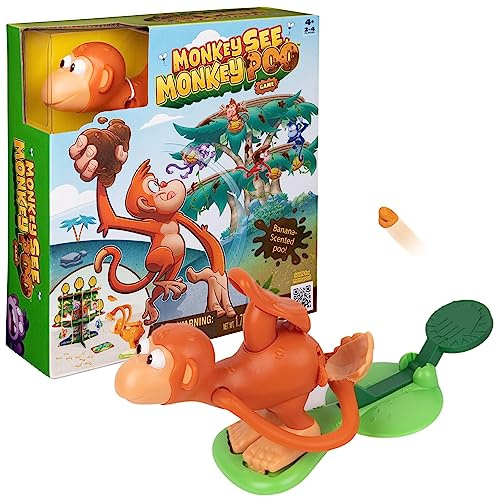 Spin Master Games Monkey See Monkey Poo Familienspiel