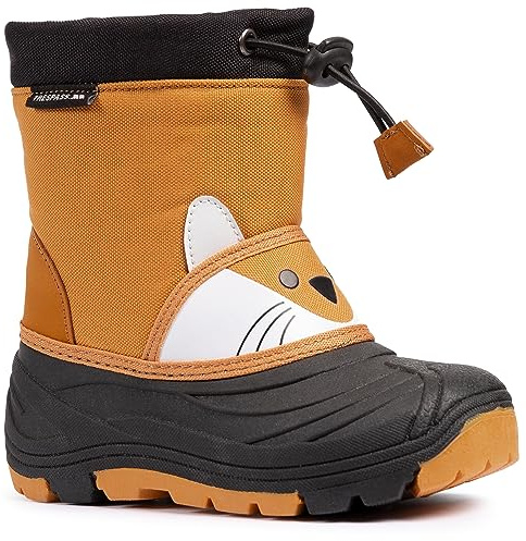 Trespass Toddlers Snow Boots Koda Tan in Size - 6.5