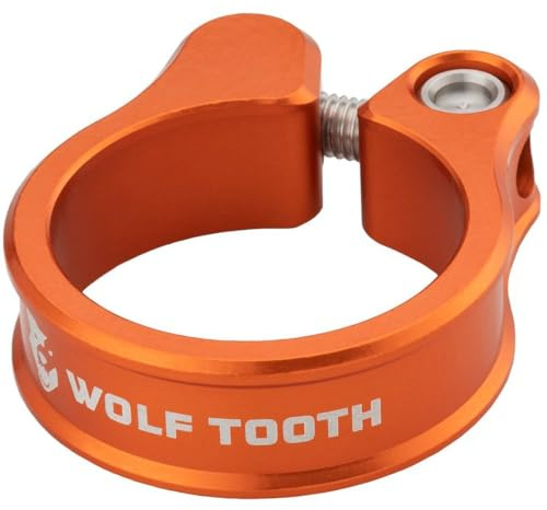 Wolf Tooth Sattelklemme, 39.7mm, orange, SC-40-ORG