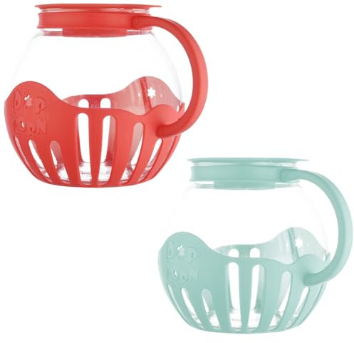 Mikrowellen Schüssel Für Popcorn, Mikrowellen Schüssel Mit Deckel Popcorn, Mikrowellen Popcorn Maker Glas, Popcorn Maker Für Mikrowelle, Popcorn Schüssel Für Mikrowelle Für Geburtstage Familienfeiern