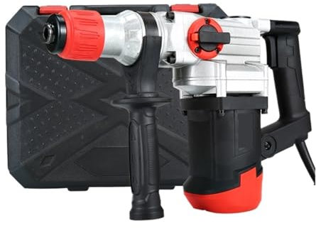 MZZYG Rotary Hammers Electric Hammer Industrial Electric Drill 2200W Cordless Electric Pickaxe Drill Multifunctional Impact Drill(Package 3)
