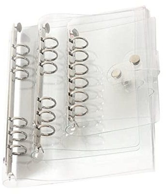 VILLCASE 3stücke Transparente Loseblatthüllen Handbuchhüllen Aktenhüllen Papierdateien Ordnerhüllen Für Hochwertigem Pvc Material Mit Gummiband Für Schule Büro Und Beruf Leicht