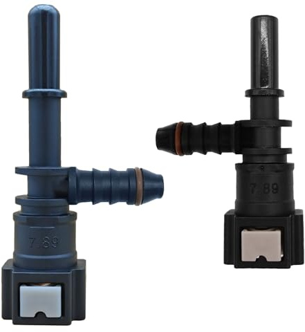 COZERI 2er Set Kraftstoffleitung Verbinder 7,89mm ID6 F+T | für Dieselheizung Opel Vivaro, Schnellverbinder für Primastar & Trafic, passend für 7,89mm ID6 F+T Verlängerung