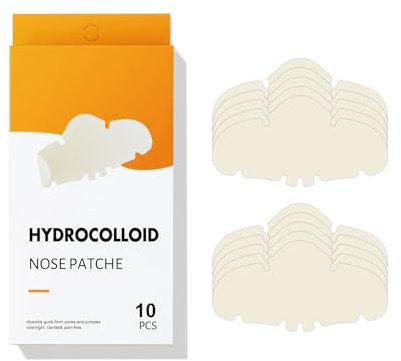 Katyjun 10 Stück Nose Strips Nasenstrips Mitesser, Mitesserentferner Stripes, Pore Nasenpflaster