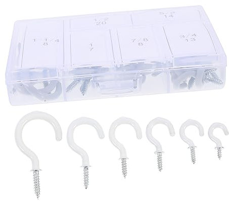 Gatuida 70pcs Base Ceiling Hangers Heavy Duty Iron Ceiling Hooks for Plant Baskets for Plant Baskets