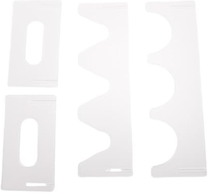 Tnfeeon Soporte para Botellas de Vino de Acrílico Transparente, Soporte para 3 Botellas de Vino para Organización del Refrigerador, Almacenamiento Que Ahorra Espacio para Gabinete de