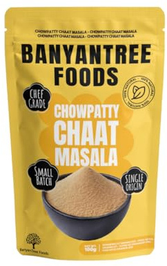 BanyanTree Foods Chowpatty Street Sal Negra Especiada - Chat Masala(Ganador del Premio Great Taste Award) 100g