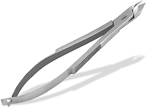 Nagelhautzange Hautzange Federhautzange mit einer Feder und 0,5 cm Schnittlänge aus rostfreiem Edelstahl
