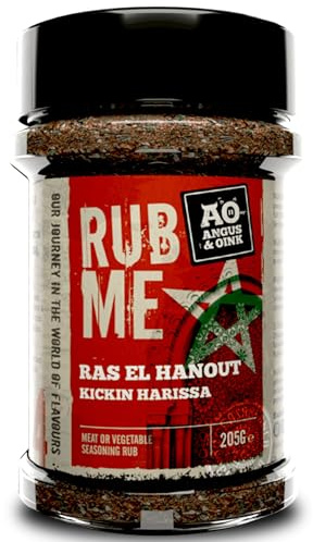 Angus & Oink | Ras El Hanout Harissa Seasoning | North African Spice | 205g